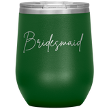 Bridesmaid Wine Tumbler