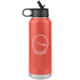 Lake Gaston Logo 32 oz Water Bottle Tumbler