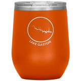 Lake Gaston Logo Wine Tumbler