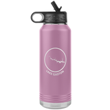 Lake Gaston Logo 32 oz Water Bottle Tumbler