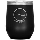 Lake Gaston Logo Wine Tumbler