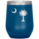 South Carolina Flag Wine Tumbler