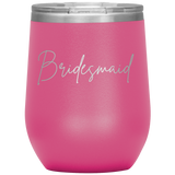 Bridesmaid Wine Tumbler