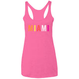 "Miami" Ladies' Racerback Tank