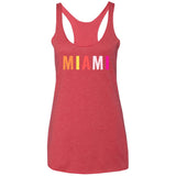 "Miami" Ladies' Racerback Tank