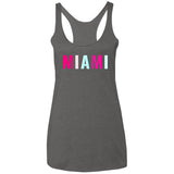 "Miami" Ladies' Racerback Tank