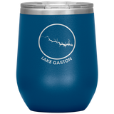 Lake Gaston Logo Wine Tumbler