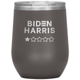 Biden-Harris 1 Star Review Wine Tumbler