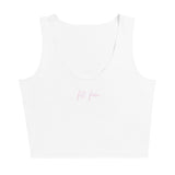 "Fit Fam- PINK" Crop Top