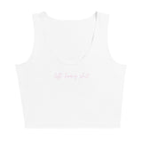 "Lift Heavy Shit- PINK" Crop Top