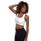 "Fit Fam- NAVY" Padded Sports Bra