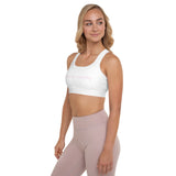 "Sunday Runday- PINK" Padded Sports Bra