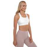 "Hustle- PINK" Padded Sports Bra