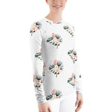 "Tropical" Women's Rash Guard