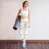 "Marble- GOLD" Yoga Leggings