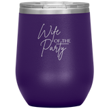 Wife of the Party Wine Tumbler
