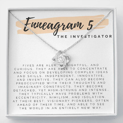 Enneagram 5- The Investigator- Necklace