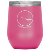 Lake Gaston Logo Wine Tumbler