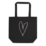 "Heart- PINK" Eco Tote Bag