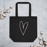 "Heart- PINK" Eco Tote Bag