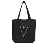 "Heart- PINK" Eco Tote Bag