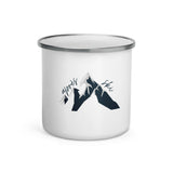 "Apres Ski- NAVY" Enamel Mug