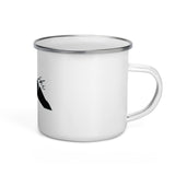 "Apres Ski- NAVY" Enamel Mug