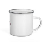 "Game Day- BURGUNDY" Enamel Mug