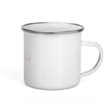 "Pray for Surf- Pink" Enamel Mug