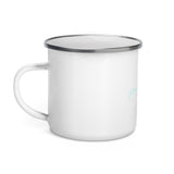 "Pray for Surf- Aqua" Enamel Mug