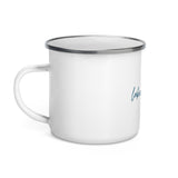 "Lake Norman- NAVY" Enamel Mug