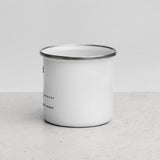 "Nomad Definition" Enamel Mug