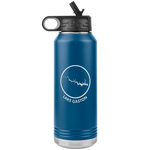 Lake Gaston Logo 32 oz Water Bottle Tumbler