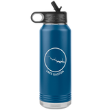 Lake Gaston Logo 32 oz Water Bottle Tumbler