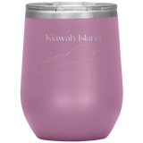 Kiawah Island Map Wine Tumbler