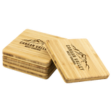 Canaan Valley West Virginia Bamboo Coaster Set