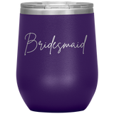 Bridesmaid Wine Tumbler