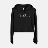 Tequila Women's Cropped Hooded Sweatshirt