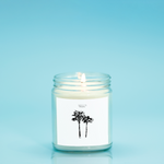 Palm Tree Candle (Hand Poured 9 oz.)