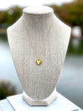 LV Dainty Heart Necklace- GOLD