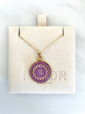 CC Rope Necklace- PURPLE