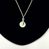 CC Faux Pearl Pendant Necklace