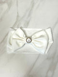CC Baby Bow- WHITE
