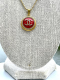 CC Shimmer Necklace- RED