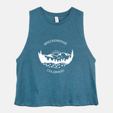Breckenridge Colorado Logo Cropped Tank
