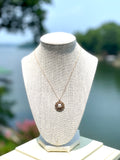 CC Gold & Pearl Antique Necklace