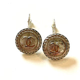 CC Large Classic Drop Earrings- SILVER