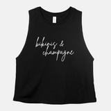 Bikinis & Champagne Cropped Tank