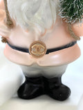 Pink Santa Ornament with CC Belt