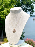 CC Gold & Pearl Antique Necklace
